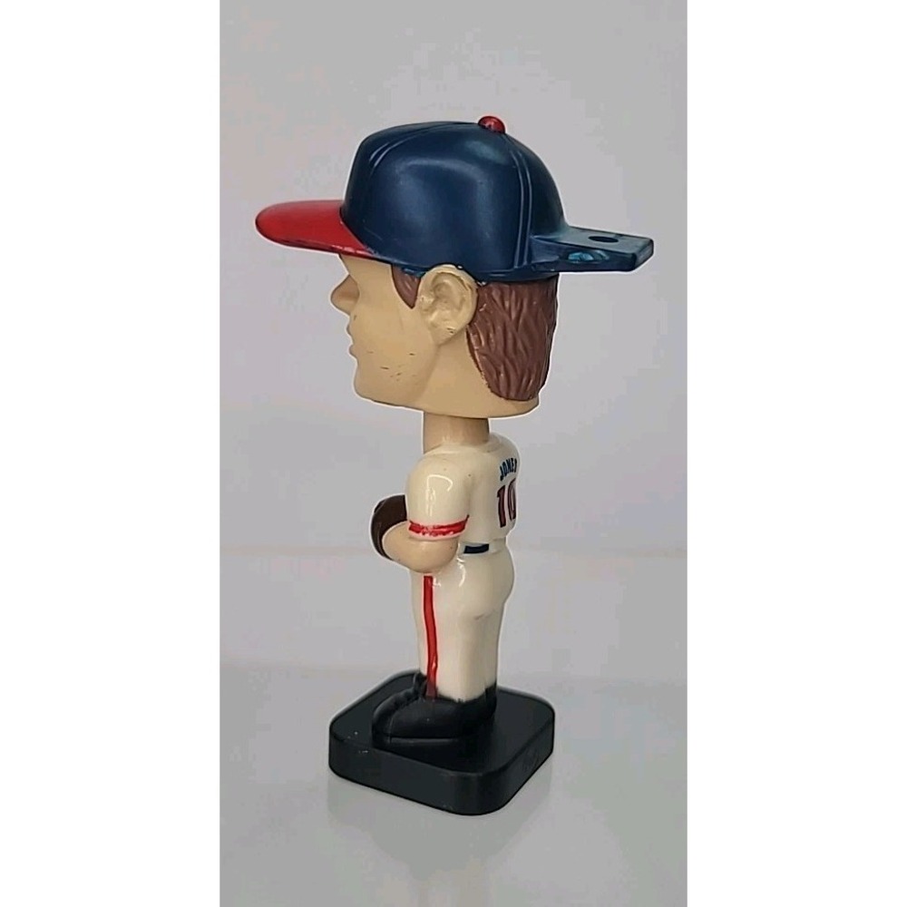 Vintage 2002 Post Cereal Fotoball Chipper Jones 3" Mini Bobble Head - Picture 3 of 7